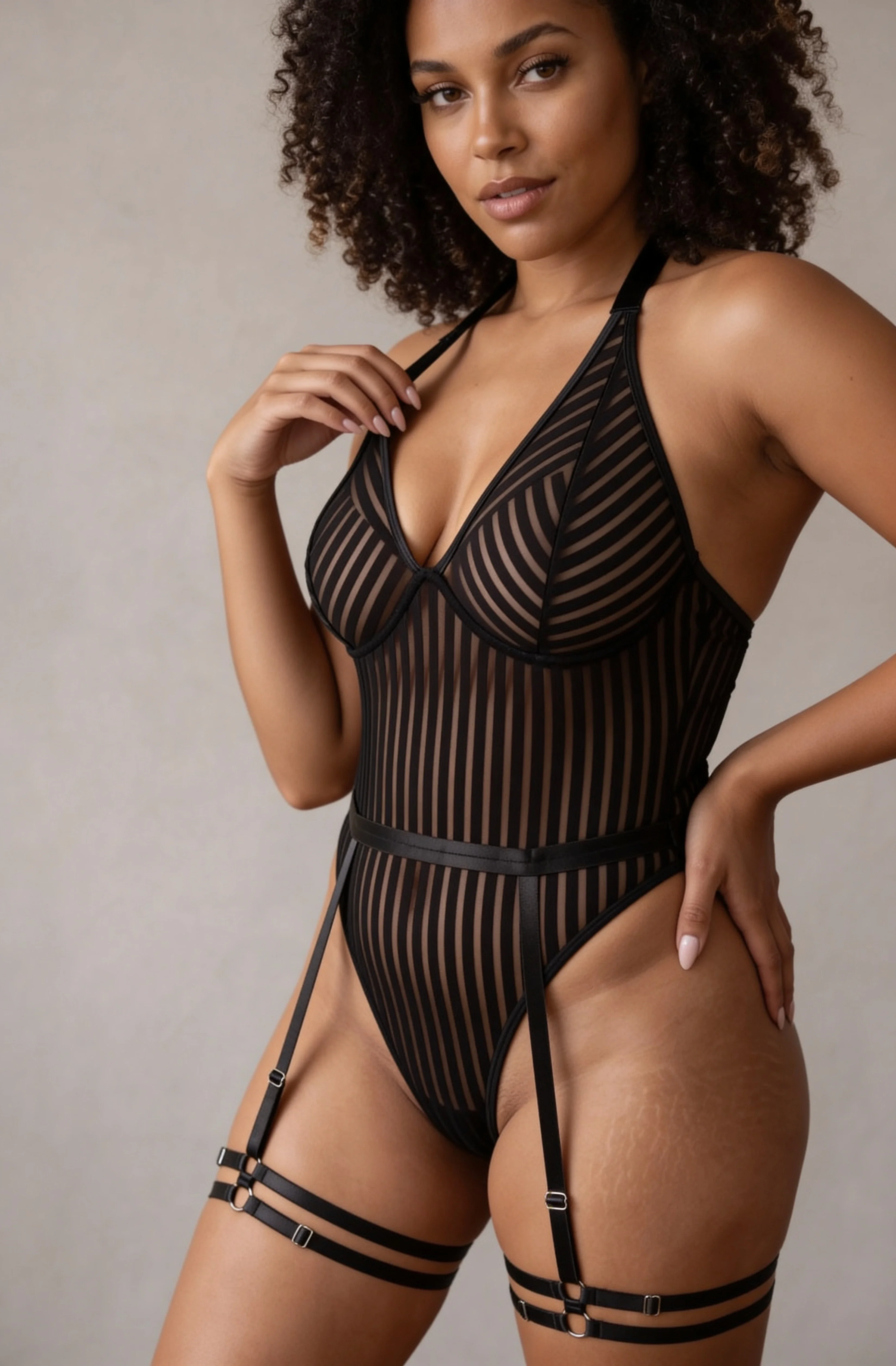 Body avec tours de cuisse - DOLCE - Image 5